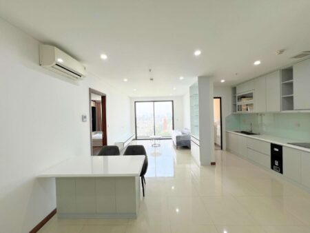 Căn 2PN+1ĐN 107m2 tầng cao view thoáng, đầy đủ nội thất nhà mới