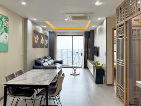 Căn góc 2PN+1ĐN 107m2 tháp Iris mới nhất. Tầng cao view thoáng, đầy đủ nội thất nhà mới